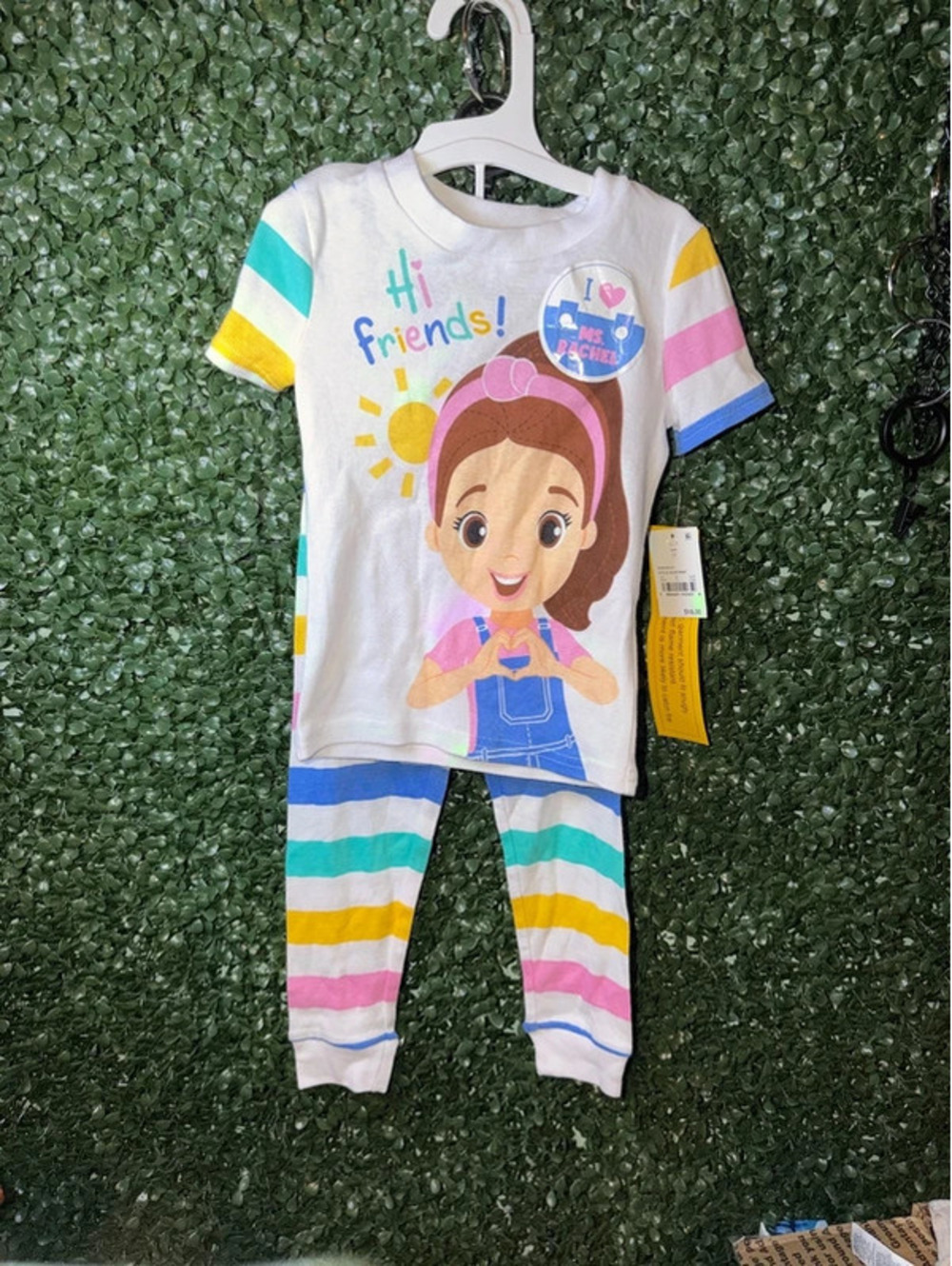 3t Miss Rachel pajama set